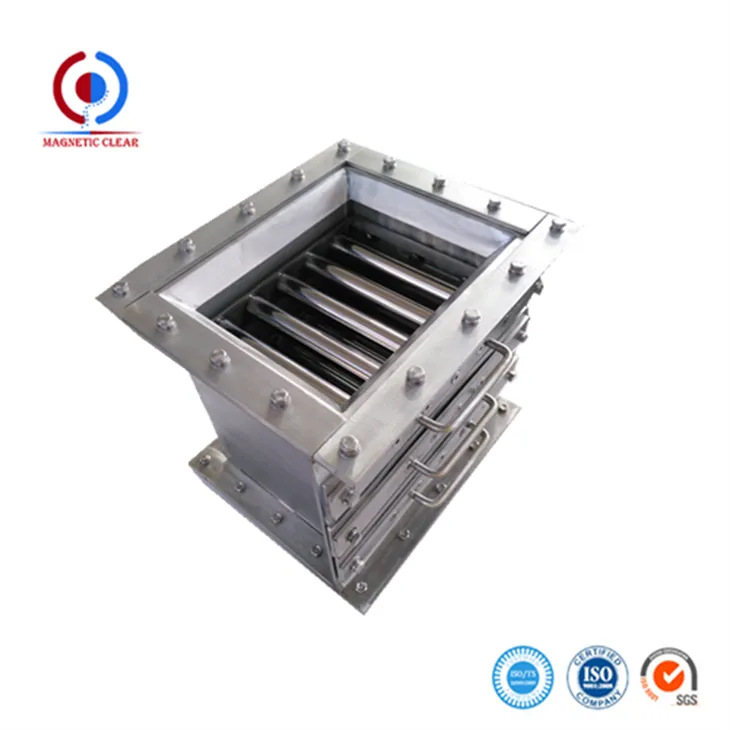 Pemisah Magnet Basah Jenis Drum